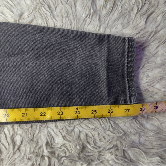 Good American Good Curve Yoke Front Skinny Black Jeans 8/29 - Picture 12 of 12